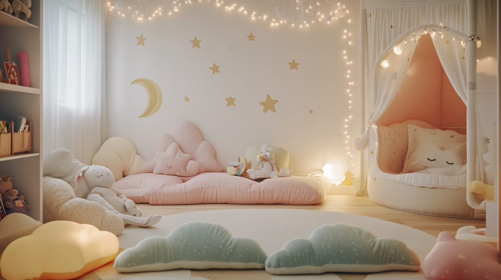 przytulny kącik zabaw